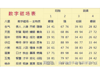 数字能量学是什么东西？（易学明镜录95）