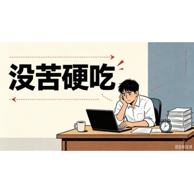 没苦硬吃？